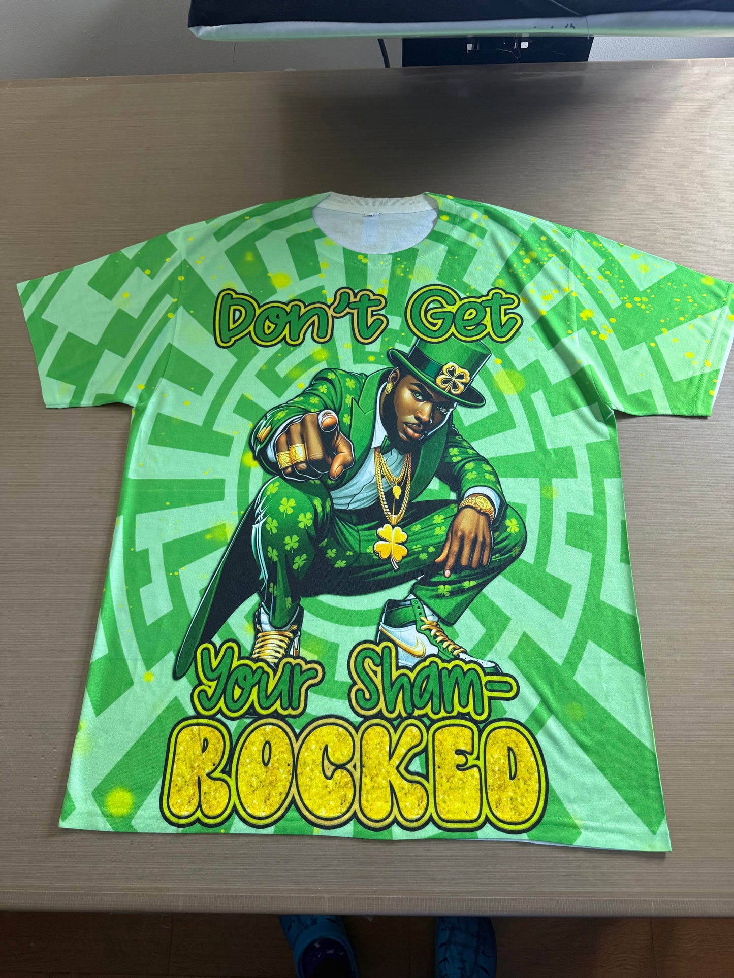 Funny Tee | Don’t Get Sham-ROCKED | St. Patrick Day Tee