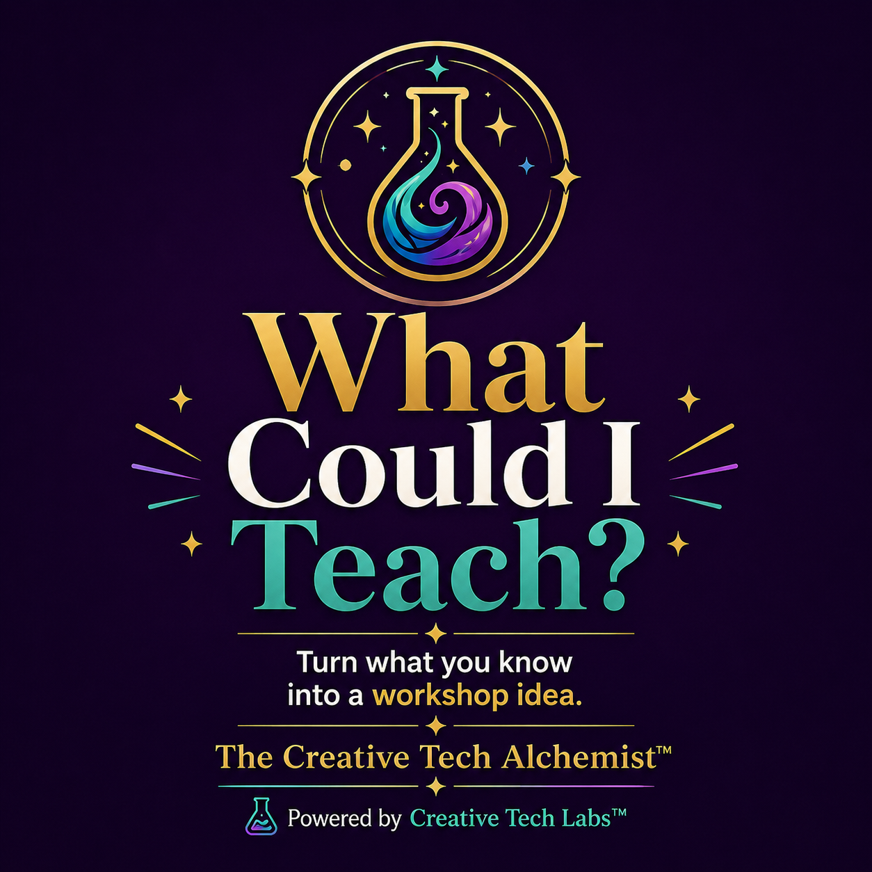 What Could I Teach? — Free Workshop Idea GPT