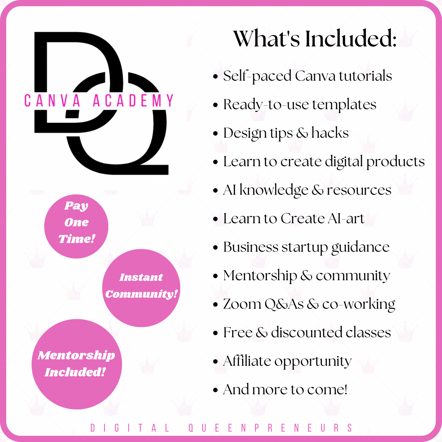 DQ (Digital Queenpreneurs)