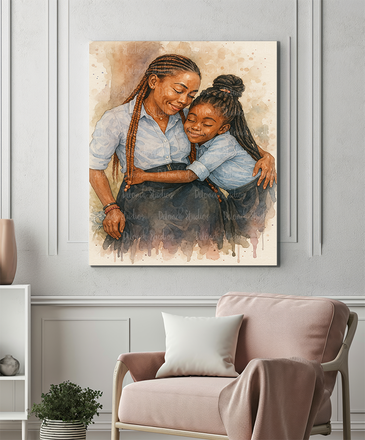 From Snap to Splash – Custom Watercolor Keepsakes