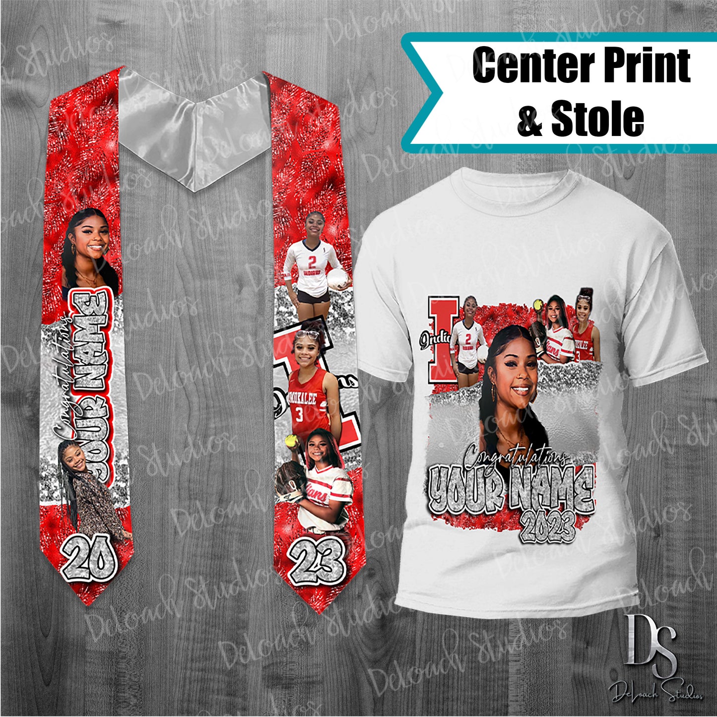 Shirt & Stole Combo
