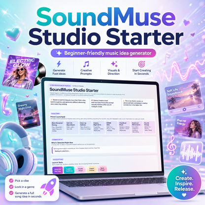 SoundMuse Studio™ Starter