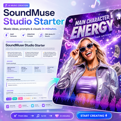 SoundMuse Studio™ Starter