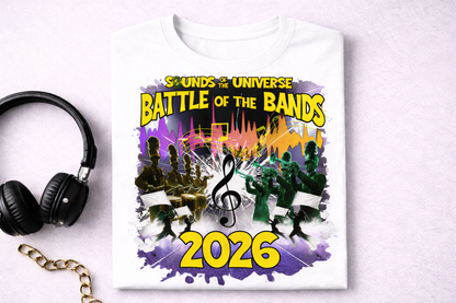 Battle of the Bands 2026 Tee – Official Event Edition 🎺🔥