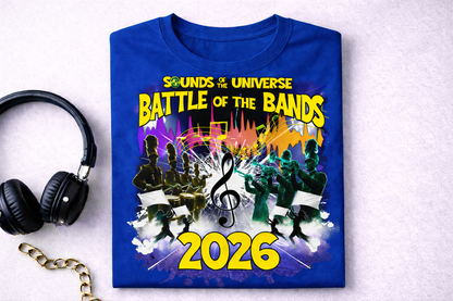 Battle of the Bands 2026 Tee – Official Event Edition 🎺🔥