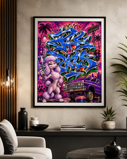 Street Graffiti Alchemy Lab | 90s Street-Art Prompt Generator