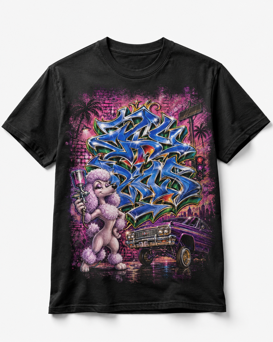 Street Graffiti Alchemy Lab | 90s Street-Art Prompt Generator