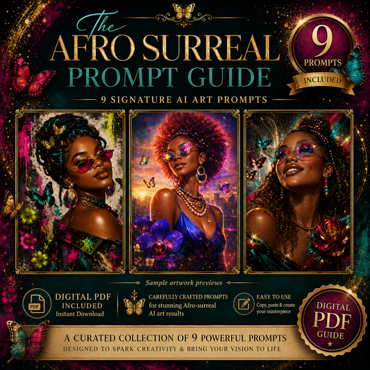 The Afro-Surreal Prompt Guide: 9 Signature AI Art Prompts