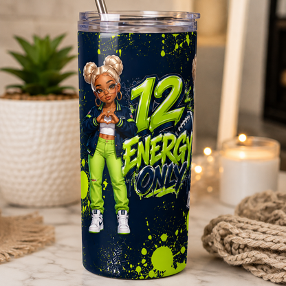 12 Energy Only – Sporty Chibi Football Sticker Pack PNG Bundle