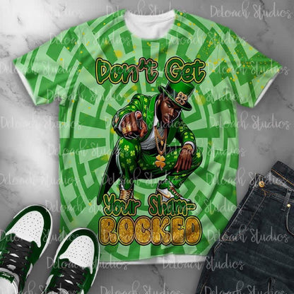 Funny Tee | Don’t Get Sham-ROCKED | St. Patrick Day Tee