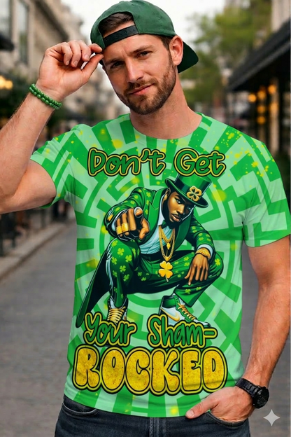 Funny Tee | Don’t Get Sham-ROCKED | St. Patrick Day Tee