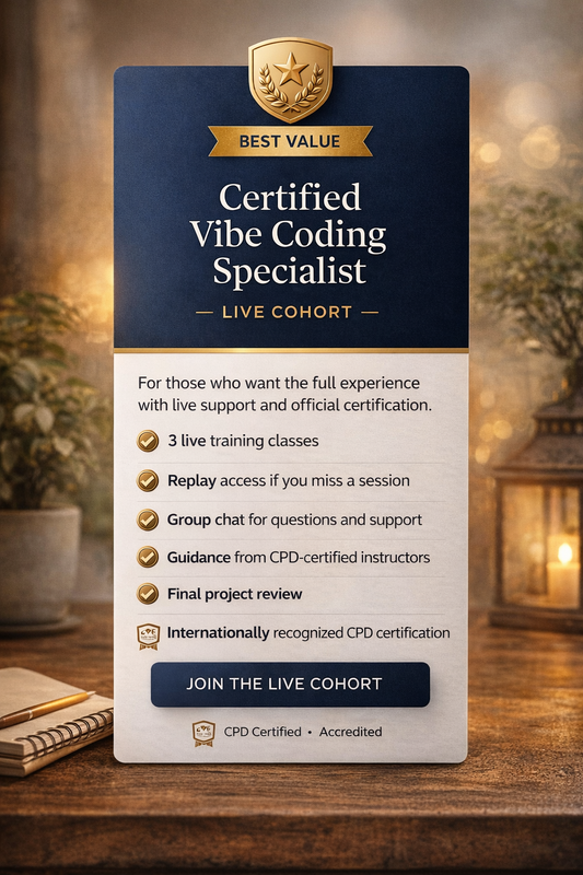 Certified AI Vibe Coding