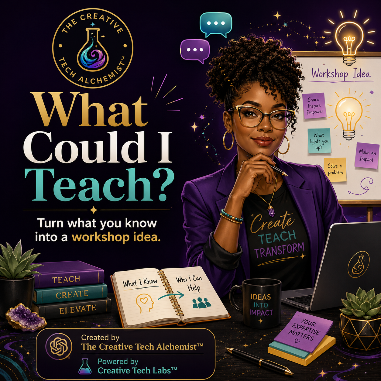 What Could I Teach? — Free Workshop Idea GPT