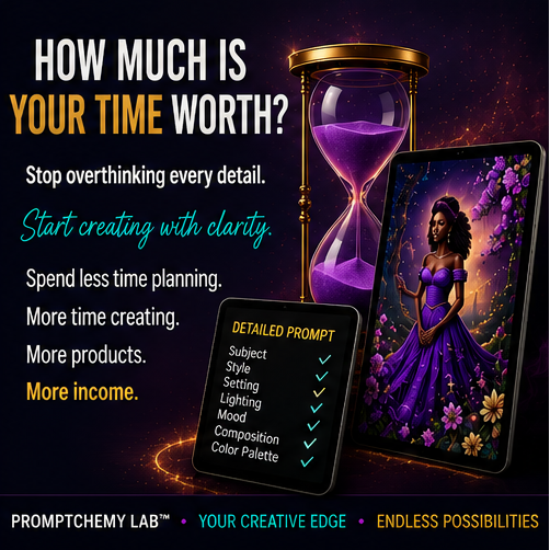 Promptchemy Lab™ — From Idea to Sellable Design Concept