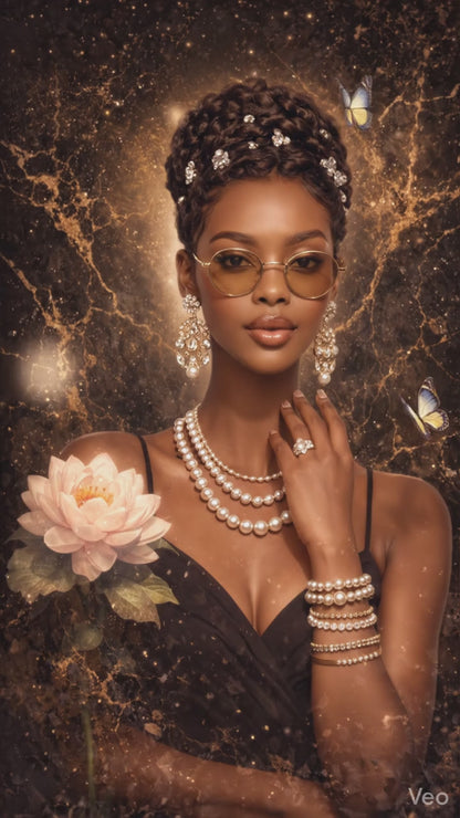 Afro-Surreal Glow: Free Mini Prompt Pack