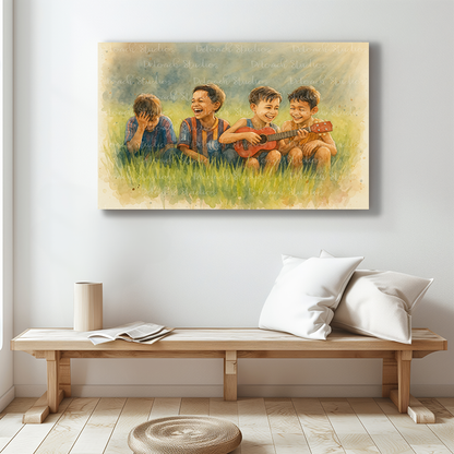 From Snap to Splash – Custom Watercolor Keepsakes